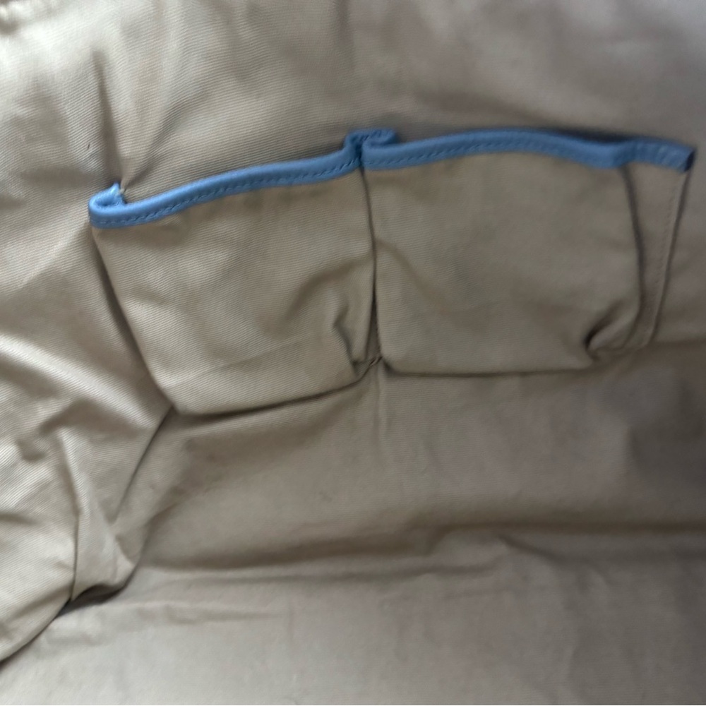 Tory Burch Tote Bag Light Blue Leather - Picture 14 of 17